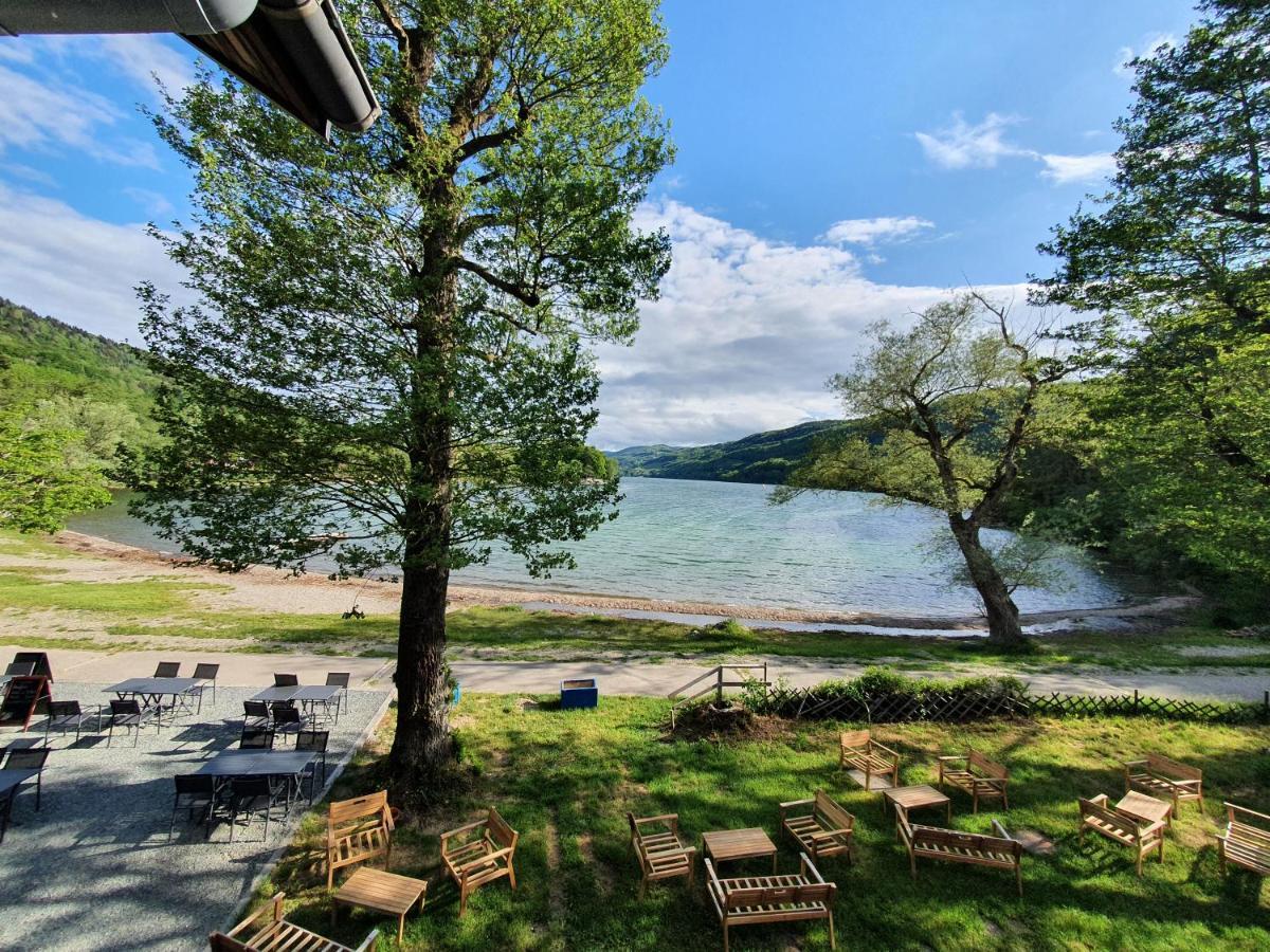 Le Grand Lac Hotel Bar Restaurant Laffrey Exterior foto